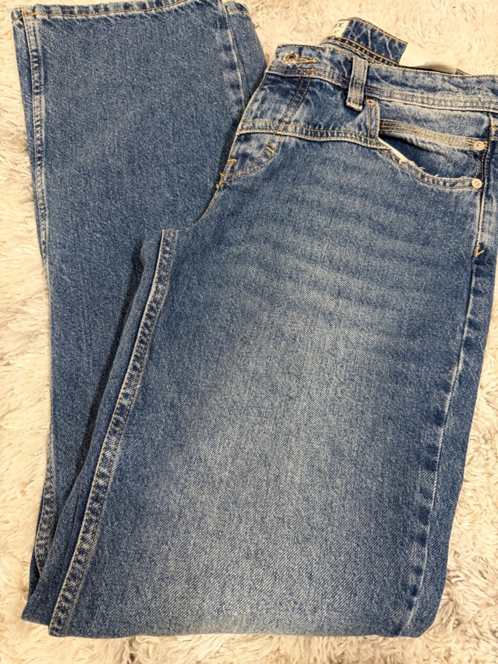 We are free low rise boyfriend Jean
